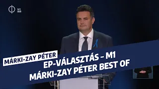Márki-Zay Péter felszólalásai a listavezetők vitáján - EP-választás (M1)