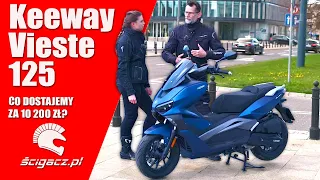 Keeway Vieste 125 - test skutera. Wygląd i wykonanie na poziomie premium kosztuje teraz 10 200 zł!