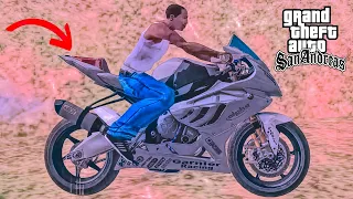 Secret BMW S1000 Bike Location in GTA San Andreas (Cheat Code)