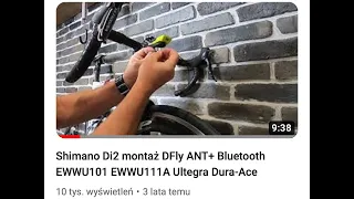 ARCH Shimano Di2 montaż DFly ANT+ Bluetooth EWWU101 EWWU111A Ultegra Dura-Ace łączność Garmin Wahoo