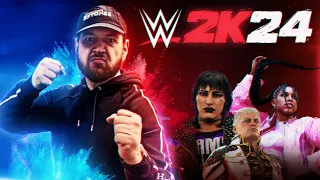 WWE 2k24 1st Play Stream! WRASSLIN w/ Dave