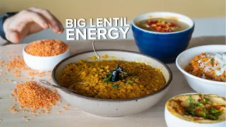 Pantry Recipes: Lentils, 4 ways.