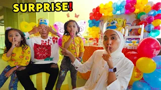 SURPRISE ULANG TAHUN ALVIAND DI KFC‼️😂 KAYAK ANAK KECIL 🥳