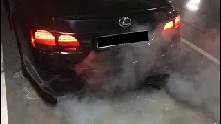 Lexus GS350 RWD 2007 exhaust beast sound выхлоп Лексус ДЖС 350 задний привод выхлоп мощный зверь.