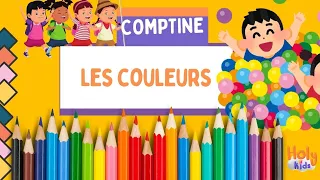 Apprendre LES COULEURS en Français | Comptines éducatives pour Bébé et enfants