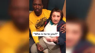 Viral: Moment Croatian OAP Meets Black Man For 1st Time