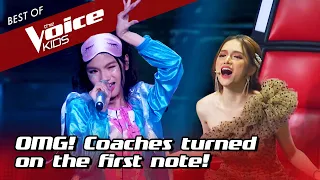 Is this the QUICKEST Chair Turn in The Voice Kids EVER?