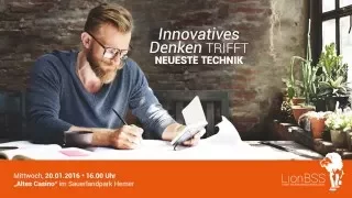 LionBSS Premiere - Innovatives Denken TRIFFT NEUESTE TECHNIK