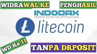 Penghasil LTC.! WD Langsung Ke Indodax