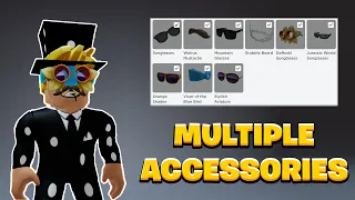 How To Wear MULTIPLE Accessories in Roblox *WORKING* (Mobile and PC)