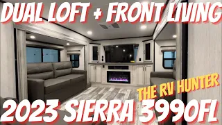 2023 Sierra 3990FL | Luxury Front Living 5th Wheel with a Dual Loft!