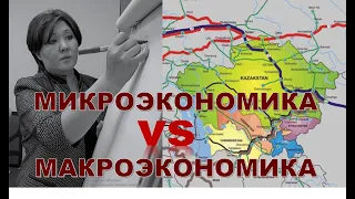 Микроэкономика VS макроэкономика. Тренинг  4, часть 3 "Методы анализа"