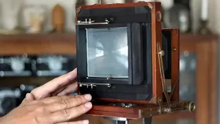 Build your own large format photography camera back