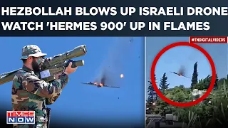 Hezbollah's ‘Burkan’ Rockets Rattle IDF Base| Iran's Proxy Shoots Down Israeli Hermes Drone| Watch