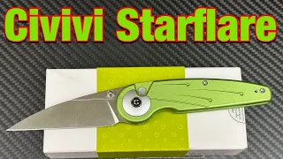 Civivi Starflare button lock knife !
