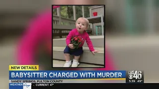 Sandy Springs baby sitter charged with murder