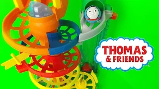 MY FIRST THOMAS & FRIENDS RAIL ROLLERS SPIRAL STATION TRAIN TANK ENGINE BALLS FOR BABIES & TODDLERS