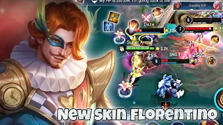 Florentino New Skin "Knave of Spades" Solo Lane Pro Gameplay | Arena of Valor | Liên Quân mobile