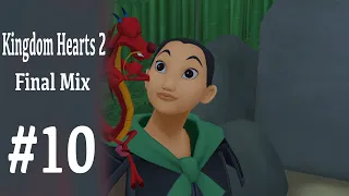 Mushu und Mulan aka Ping? - Kingdom Hearts 2 Final Mix Let's Play - Veteran / PS4 Pro - #10