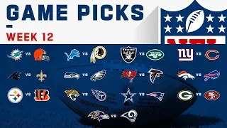 Week 12 Game Picks! | NFL 2019