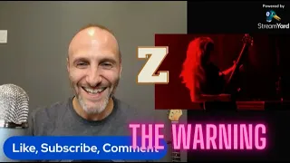 The Warning Z Live Teatro Metropolitan. First time reaction Live at the Teatro Metropolitan