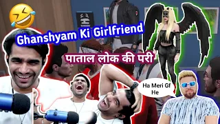 Ghanshyam Ki Girlfriend 🤣😂 || पाताल लोक की परी 🤣 || Full Comedy 😂 #shreemanlegend #gta5 #bandhilki