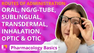 Routes of administration: Oral, NG/G-tube, Sublingual, Transdermal, Inhalation - Pharm | @LevelUpRN