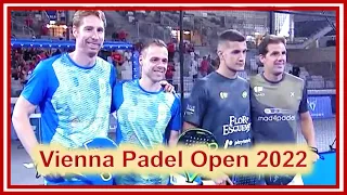 🎾 Vienna Padel Open 2022: David Alten/Christoph Krenn - Juan Díaz/Alejandro Arrojo