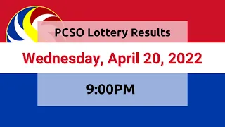 Lotto Results Today Wednesday, April 20, 2022 9PM PCSO 6/55 6/45