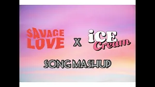 Savage Love (BTSXJason Derulo) and Ice Cream Mashup(Blackpink ft. Selena Gomez)!! SageXlavender💜