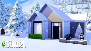 TINY SCANDINAVIAN HOUSE | The Sims 4: Speed build (NO CC)