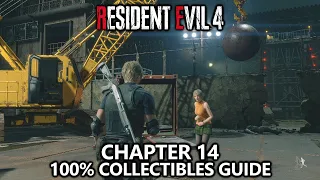 Resident Evil 4 - All Collectibles - Chapter 14 (Treasures, Castellans, Weapons, Upgrades, Recipes)