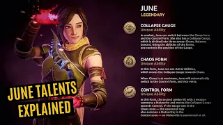 June's TALENTS EXPLAINED in simple words || ugh ! She is very Complicated 😳|| Shadow Fight 4 Arena