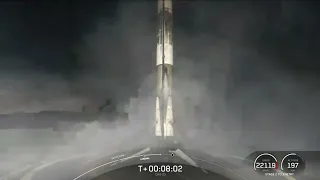 CRS -23 mission | falcon9 1st stage booster landing footage