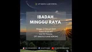 Ibadah Minggu Raya | Minggu, 6 Februari 2022 - Pdt. Buce Patty