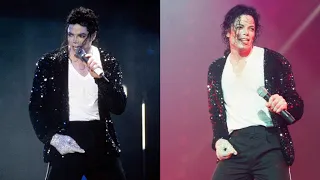 Michael Jackson - Billie Jean Buenos Aires 1993 Vs Brunei 1996
