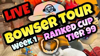 ALL BOOMERANG! [BOWSER TOUR - RANKED Tier 99 [Week 1] | Mario Kart Tour