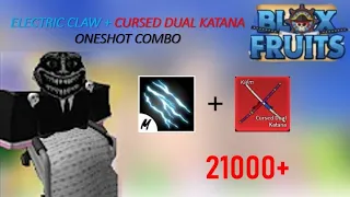 CDK+Electric Claw One Shot Combo - Blox Fruits