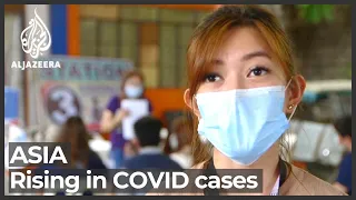 Health centres across Asia struggle with COVID-19 cases