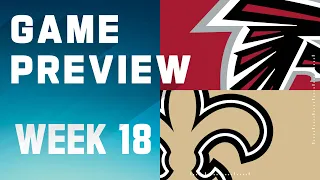 Atlanta Falcons vs. New Orleans Saints | 2023 Week 18 Game Preview