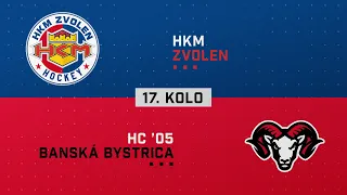 17.kolo HKM Zvolen - HC 05 Banská Bystrica HIGHLIGHTS
