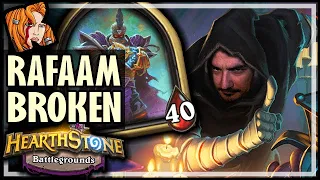 RAFAAM IS BROKEN! - Hearthstone Battlegrounds