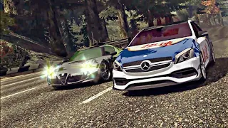 NFS Most Wanted | Blacklist #15 Rivals 4C Concept Vs Mercedes Benz A45 AMG | Gameplay