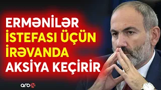 SON DƏQİQƏ Paşinyan aksiyaları ordu vasitəsilə bitirəcək? - Etirazçılar İrəvana toplanır - CANLI