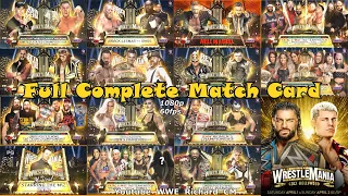 WWE Wrestlemania 39 Full Match Card Official 2023 — Full HD 1080p 60fps