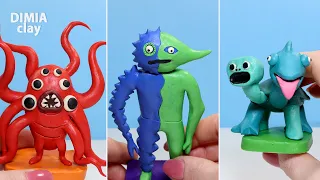 All Bosses Making Garten of Banban 4 New Monsters Sculptures #12 | Dimia clay