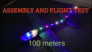 Assembly and flight test of a foam glider 😦😦😦!!!