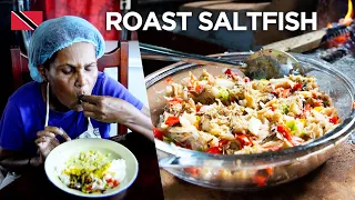Roasted SALTFISH CHOKA by Shanty in Siparia, Trinidad & Tobago 🇹🇹 In De Kitchen
