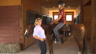 Basic Western Horseback riding position Seat and Legs with Kathy Slack