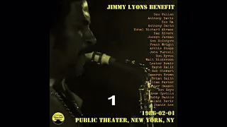 Jimmy Lyons Benefit - 1986-02-01, Public Theater, New York, NY (part I)